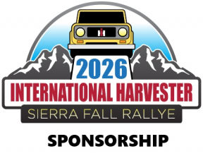 NOW OPEN!!! - Online Sponsorship for the 2026 IH Sierra Fall Rallye